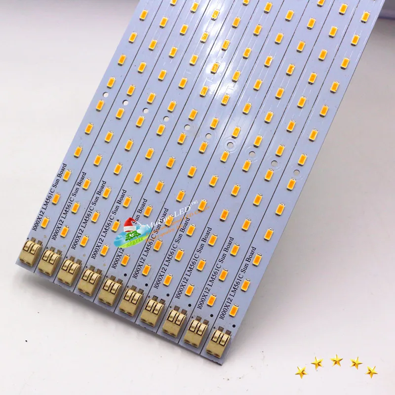 250mm*250mm 288pcs,dc24v Samsung LM 561c S6 board lm281b led sun strip