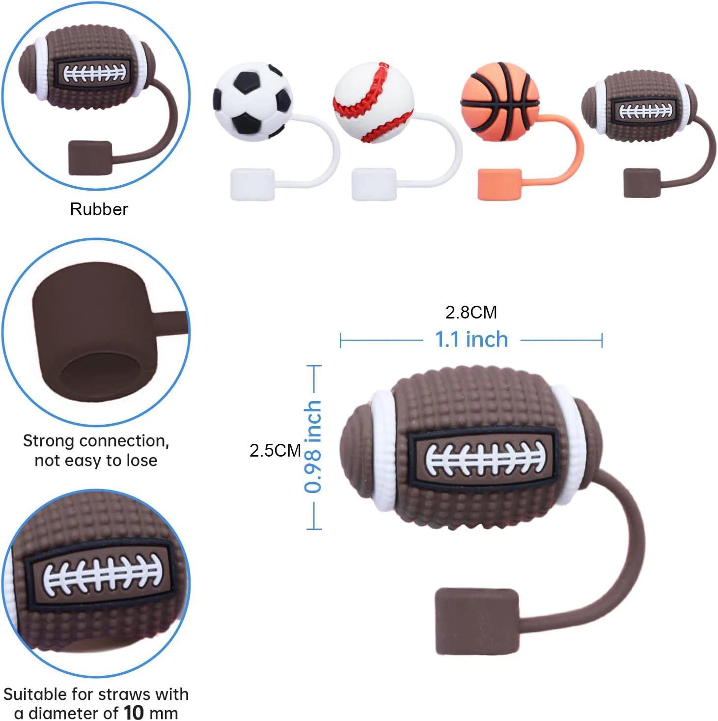 Соломенные накидки колпачки совместимые с Stanley чашечки для стакана 30 и 40 унций соломенная накидка подходит 10 мм многоразовых соломинок