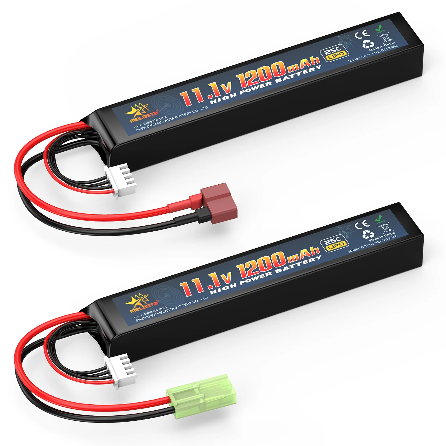 11.1V 1200mAh Rc Car Bateria Lipo 11.1v 3s Lipo Battery for Rc Airsoft Toy with Deans -T