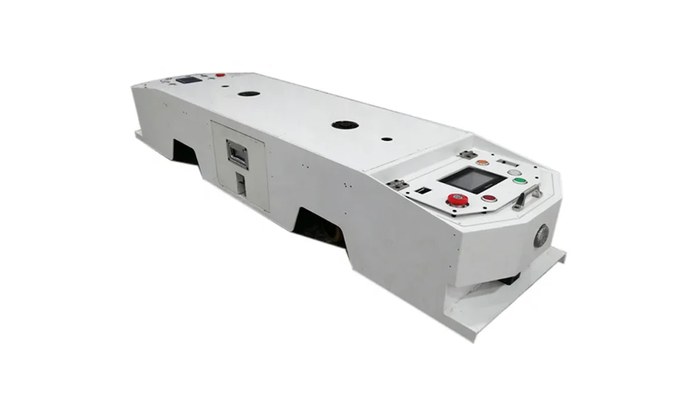 Factory Transportation Lurking Automated Guided Vehicle with Magnetic Navigation for Industry