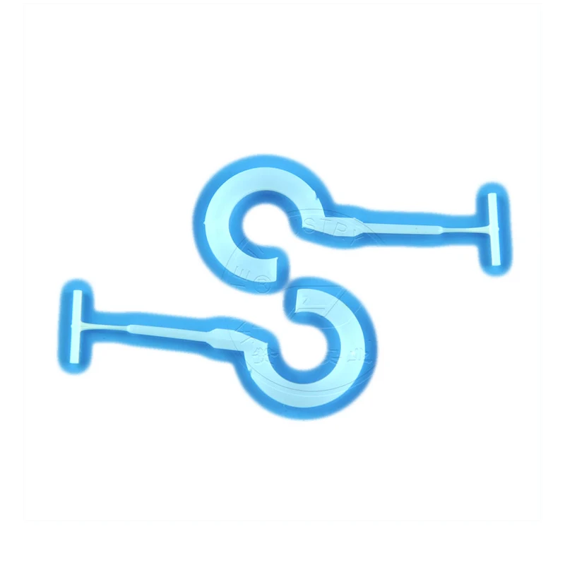 plastic J hook Tag Pin hook loop pin