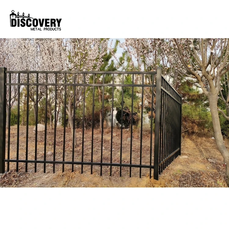 factory customized Aluminium security fence aluminum metal fence for garden