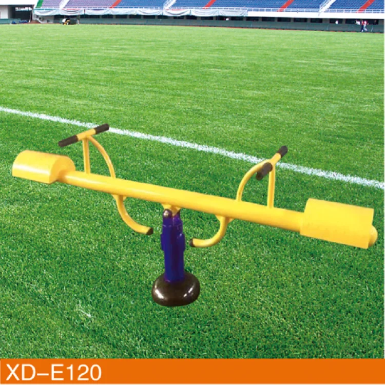 China Manufacture Outdoor Gym Fitness Excersize Equipment With Seasaw for Kids