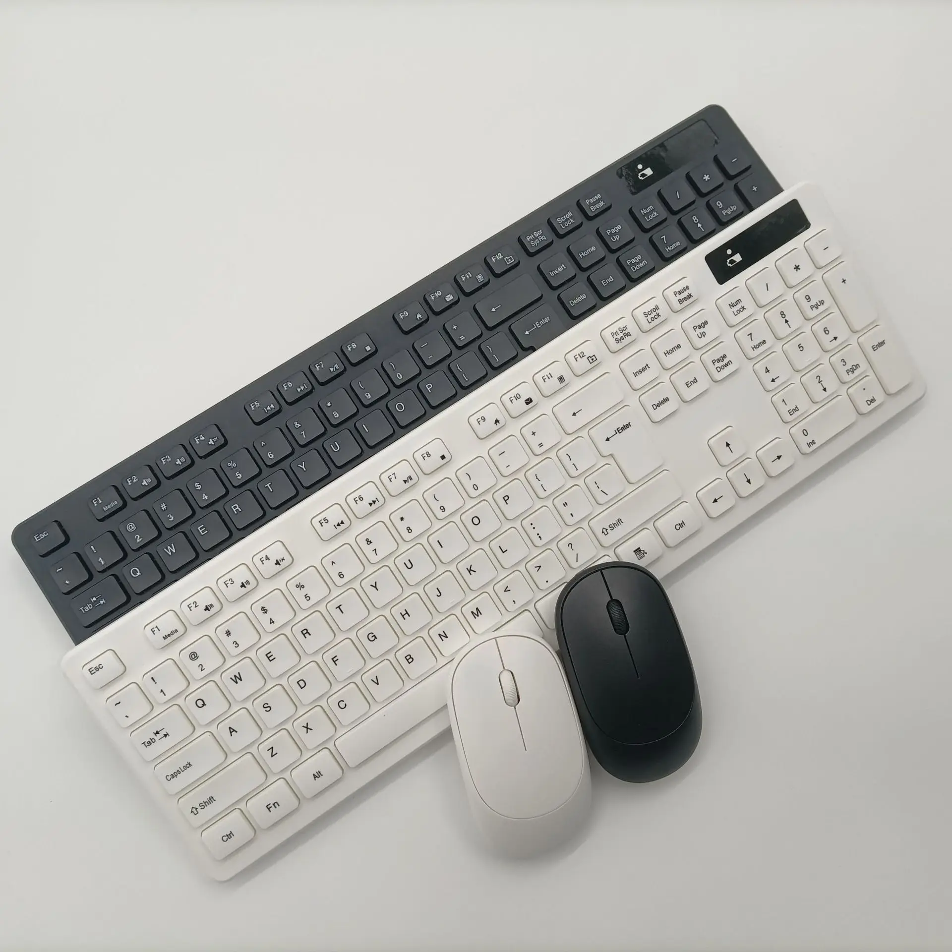 Wireless Keyboard Mouse Cover Russian Hebrew Traditional Portuguese Arabic Customizable