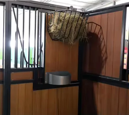 Wholesale Cheap 12ft Horse Stable Powder Coated Horse Stall Stable 3m 3.5m 4m 5m Mobile Portable Horse House Stable