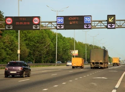 variable message sign traffic message signs for highway and roads