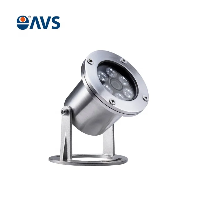 HD 1080P 2.0MP 5.0MP 304 Stainless Steel IP68 0-15 Meters Underwater IP Camera with POE and Infrared Led