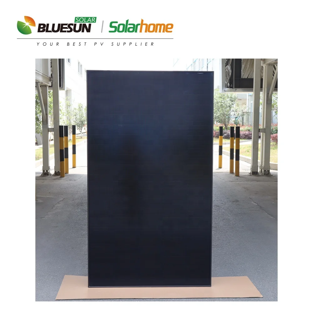 Solar Shingle Roof Tiles Photovoltaic Mono Solar Full Black 480Watts 500Watts Solar Panels