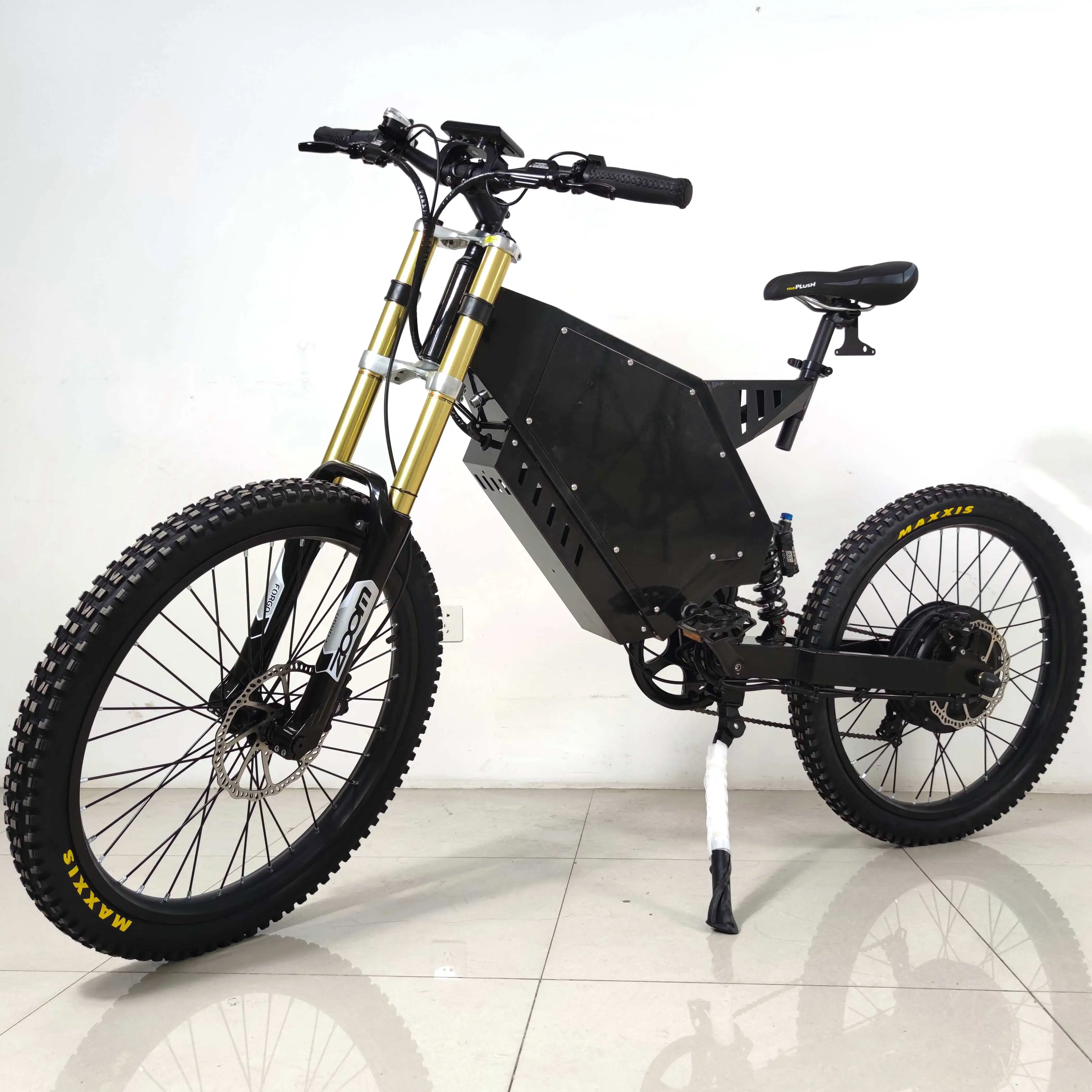 Лидер продаж электрический велосипед Bicicleta Electrica 5000 Вт 72 В Электрический городской светодиодный стальной литиевый аккумулятор белый Задняя Ступица электронный