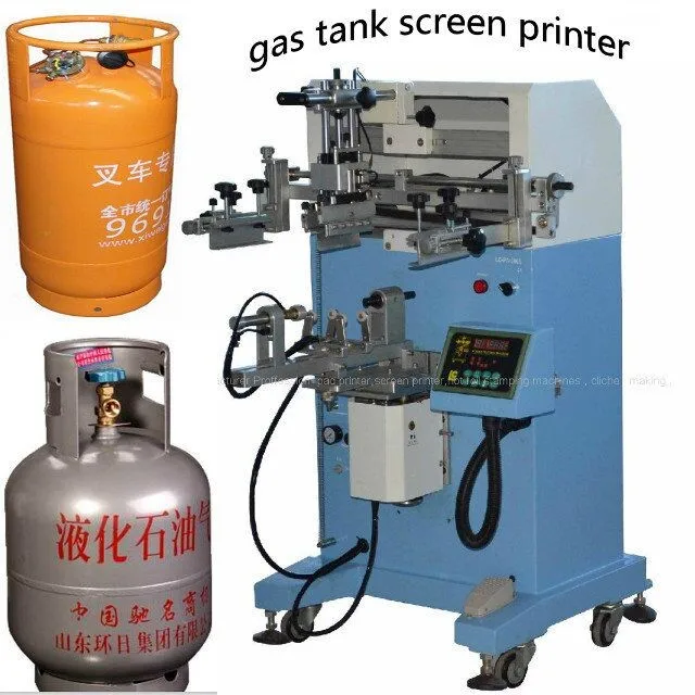 Carousel Screen Printing Machine Bucket Screen Printing Plastic Pails Cylinder Screen Printing Machine