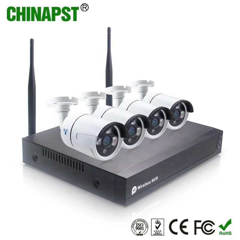 4CH Домашняя безопасность ночного видения HD NVR CCTV камера комплект с 4 шт Открытый водонепроницаемый H.264 1080P