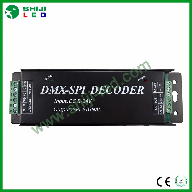 DMX512  Decoder automatic led controller DC12V-DC24V  for Led  lighting