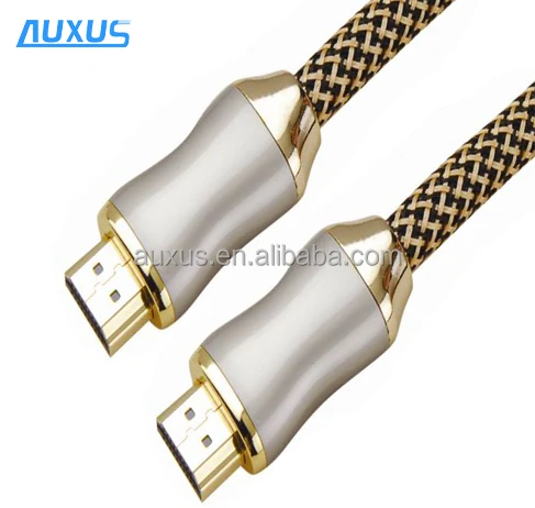 С ethernet чистой меди HDMI кабель мужчин и плетеный хлопок рукав hdmi для PS4 HDTV XBOX PS3000