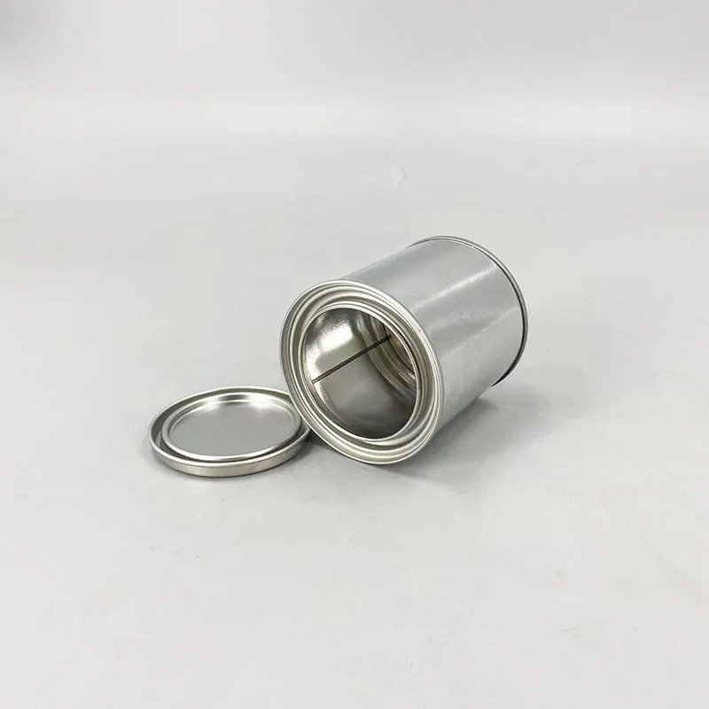 250ml  1/2 pint  empty can with lid for candle /paint/solvent/varnish