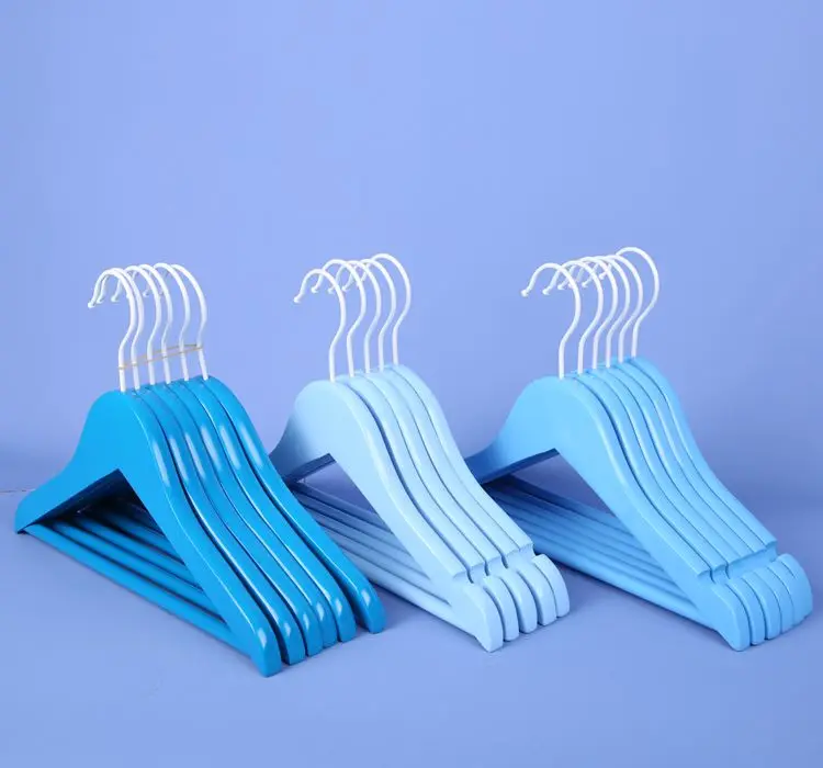 Sample Free Fast shipping wholesale dry clothes hanger kids baby wooden hangers