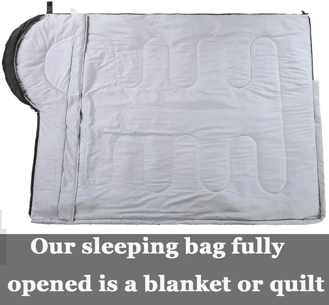 Cotton Down Super Light Sleeping Bag Attachment Adult Portable Human Shape Camping Sleeping Bag