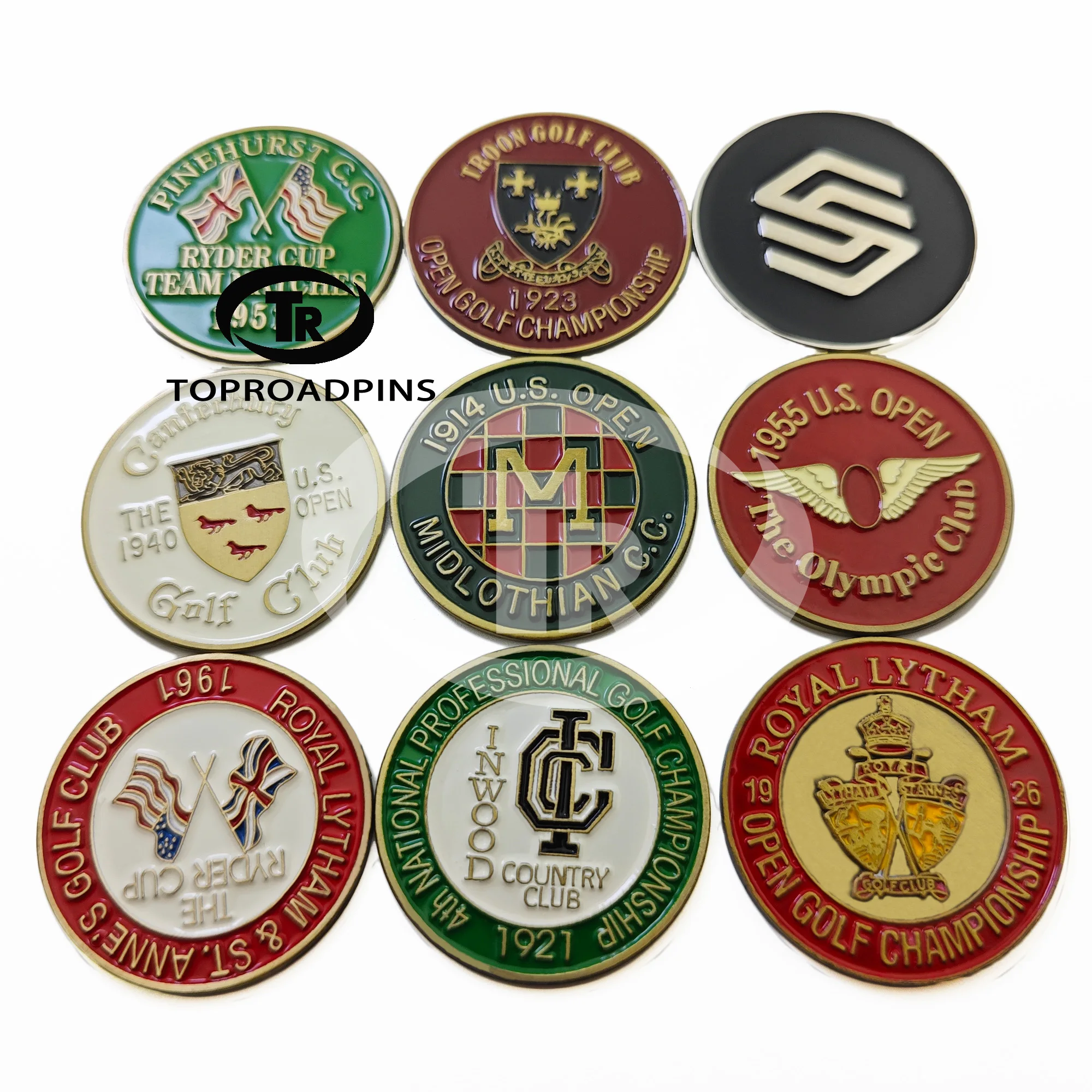 Best Selling Original Design Wholesale Price Funny China Factory Golf Ball Marker Magnets