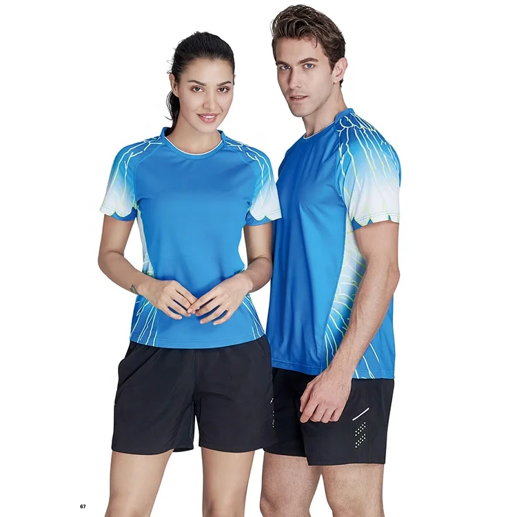 
Design Plain Tennis Uniform Workout Clothing Make Your Own Logo Men sublimation Tennis Jersey 