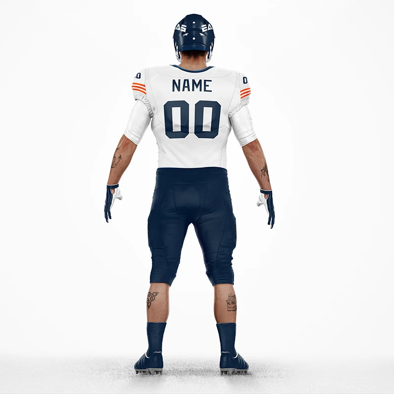 Custom wholesale sublimated youth american football jersey