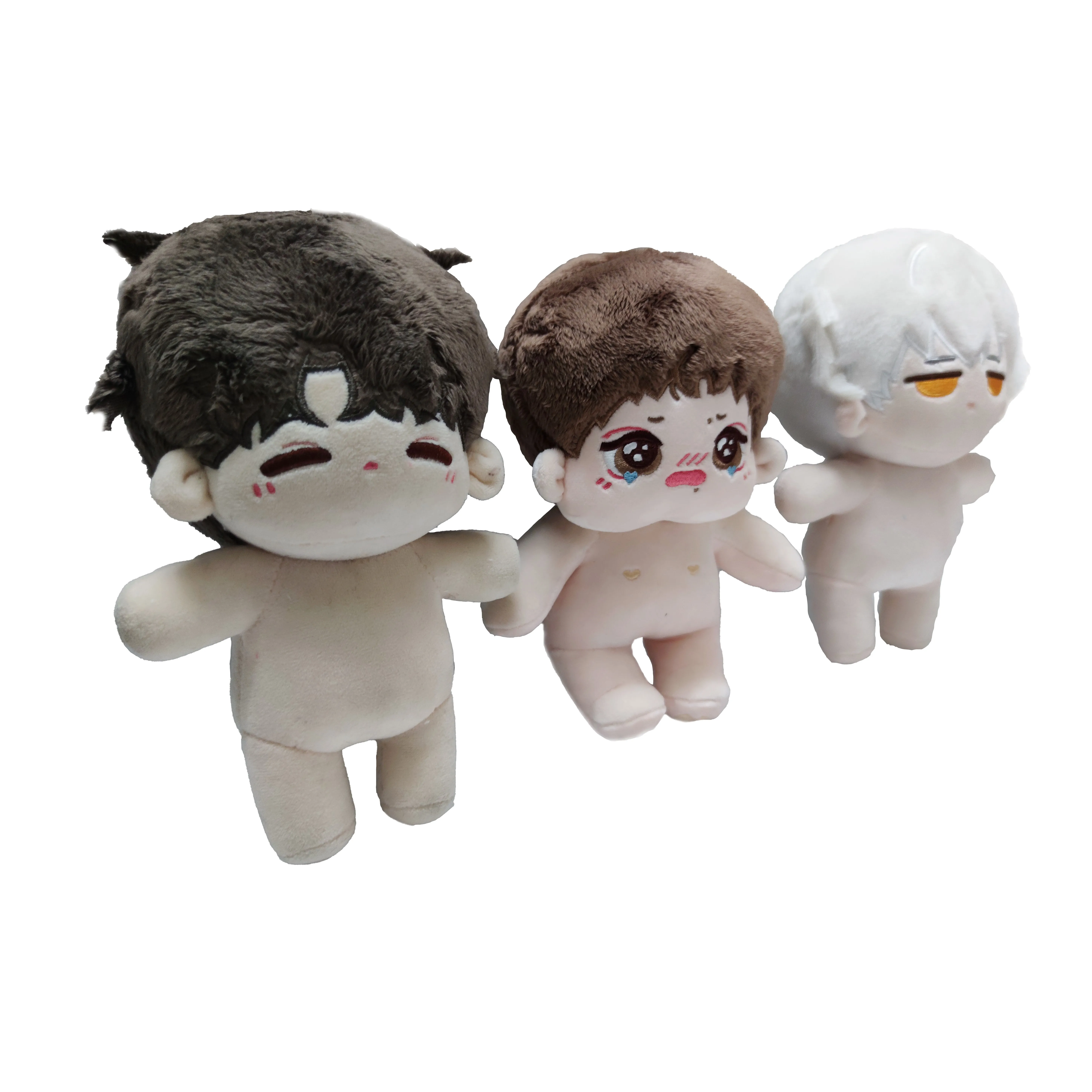 CPC CE soft toy customized star plush doll OEM DIY any clothes dress best gift for girl profession manufacturer