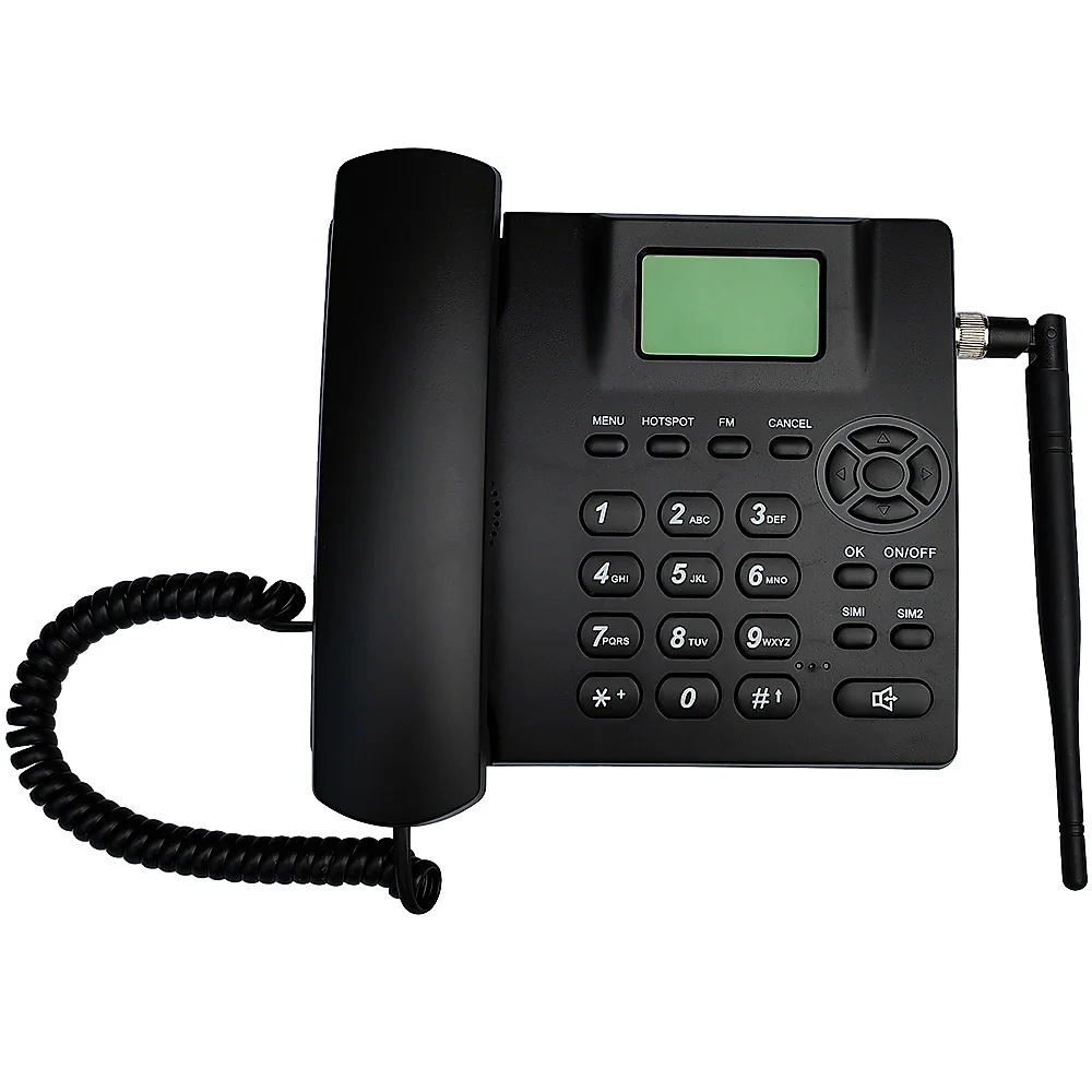 TF card support voice recording FM radio volte 4g fixed wireless phone