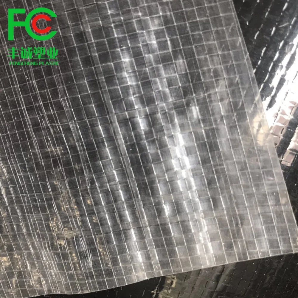 Прозрачная усиленная плетеная пленка для теплиц/прозрачный полиэтиленовый брезентовый лист/пластиковый дождевик