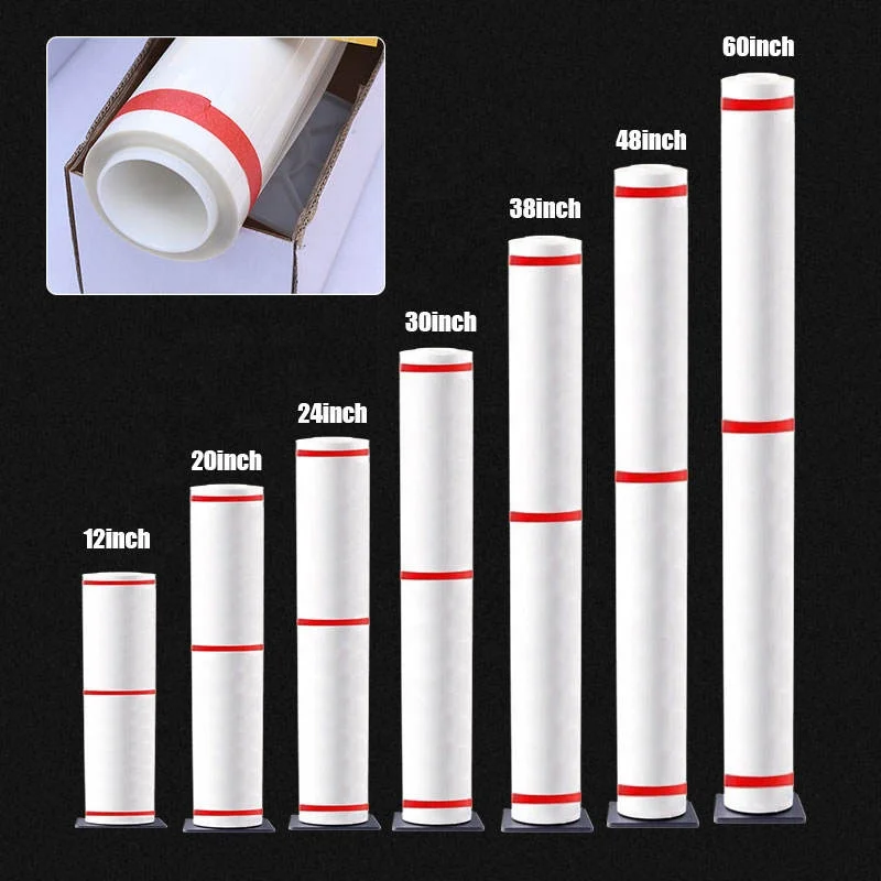 PPF-U Automotive Vinyl Wrap Clear Gloss Vinyl Self-Adhesive 5ftx49.2ft Roll Protective 6.5Mil TPH PPF Car Paint Protection Film