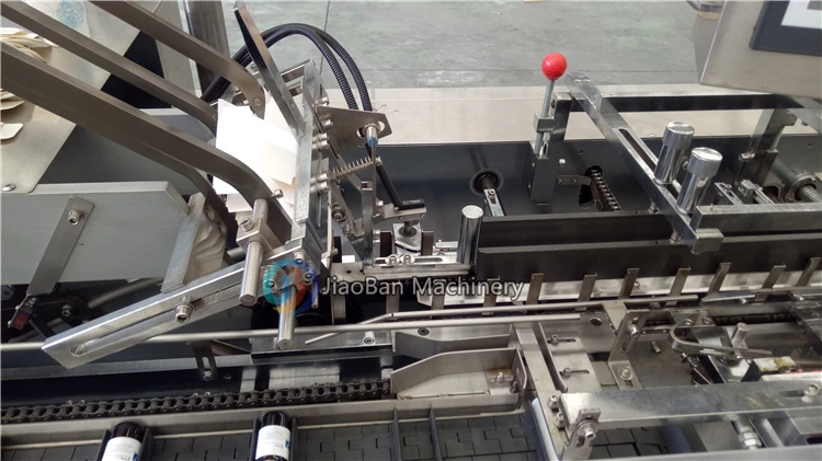 e-liquid bottle cartoning machine JB-120WZ automatic small glass essential oil bottle cartoning machine