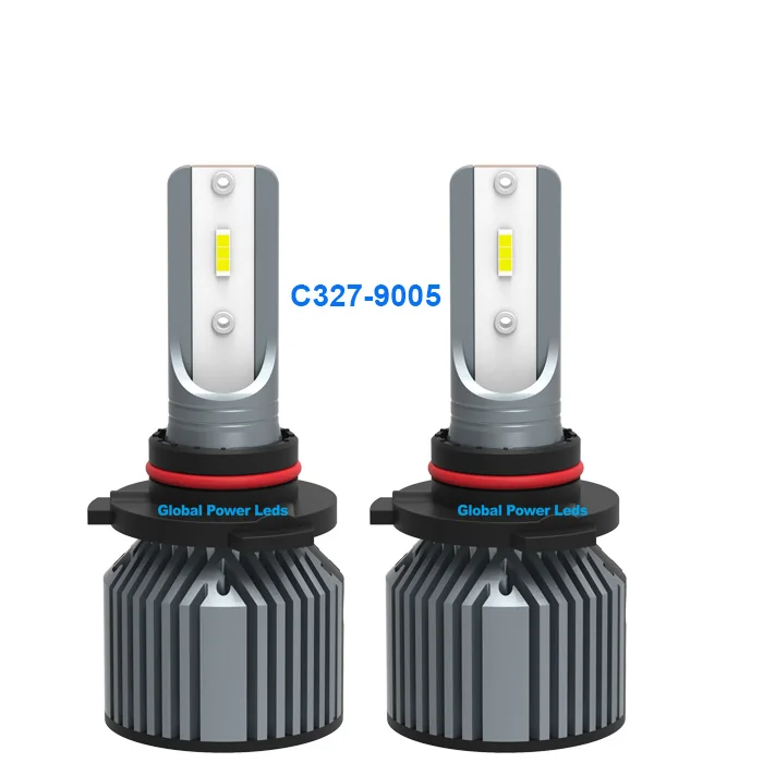
new 9005 led headlight globalpowerleds factory led car fog light competitive price C327 60W hb3 led headlight 