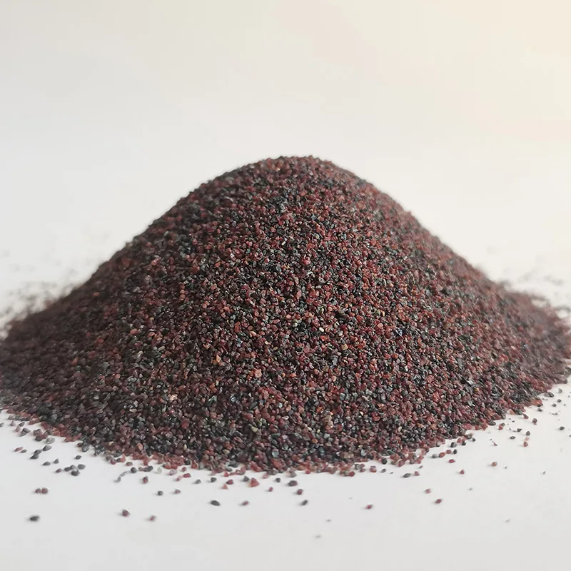 Sandblasting 40/60 grit garnet sand for cutting machine garnet sand 120 mesh