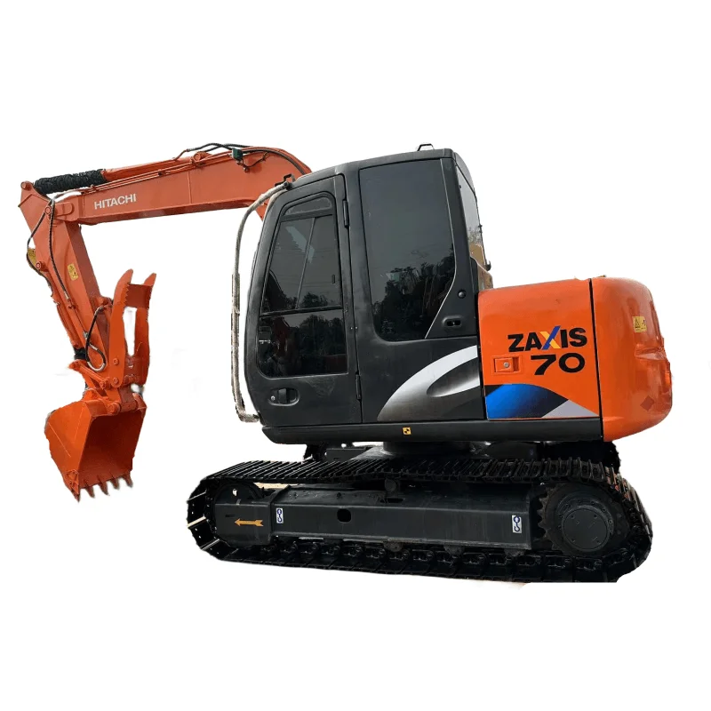Remote Monitoring Hitachi Used Crawler Tractor Mini Excavators ZX70 Crawler Excavator for sale  ZX70 Series Used Excavators