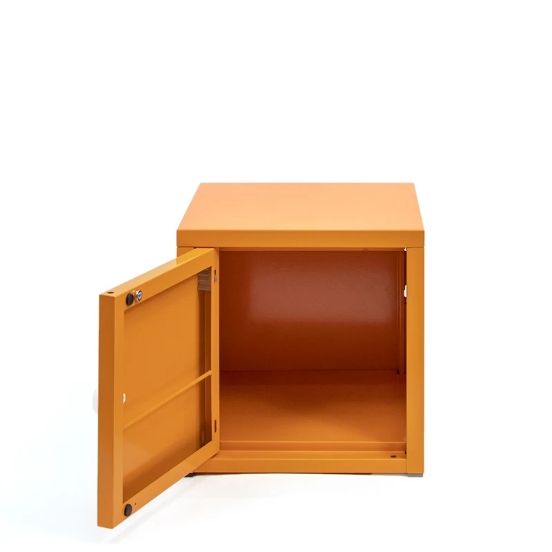 Durable Metal Steel Cabinets Wall Mount Freestanding Compact Filing Kitchen Living Room Home Office Storage Single Door Cabinet