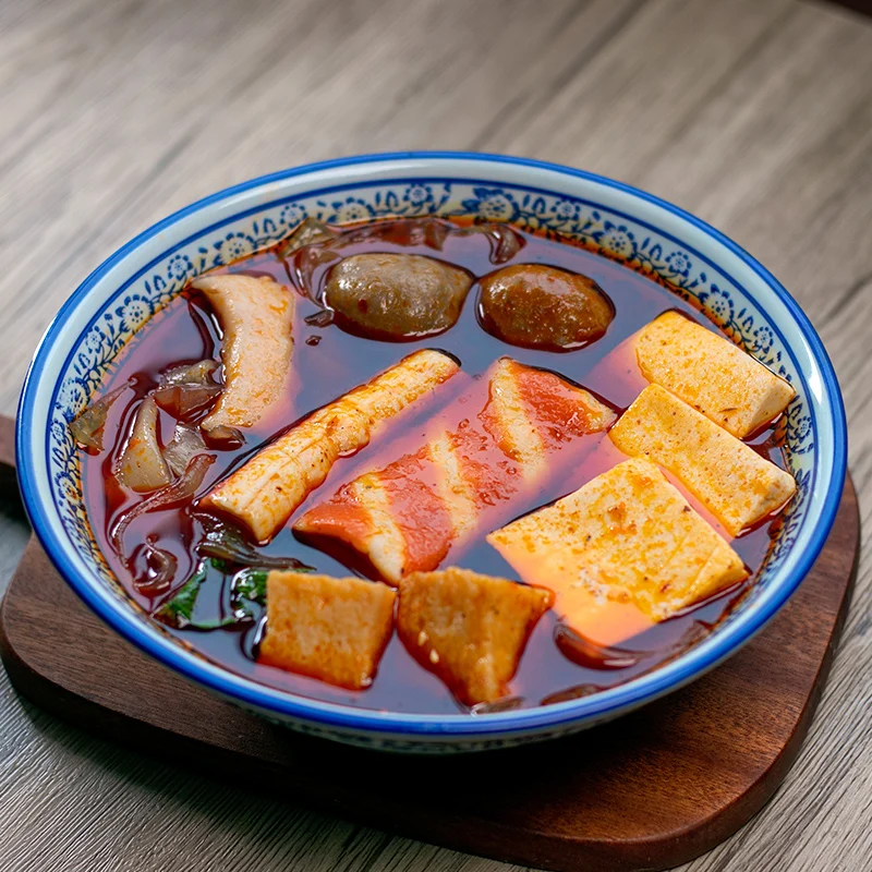 Various good quality Chinese hotpot instant food Spicy Hot Pot with sweet potato vermicelli