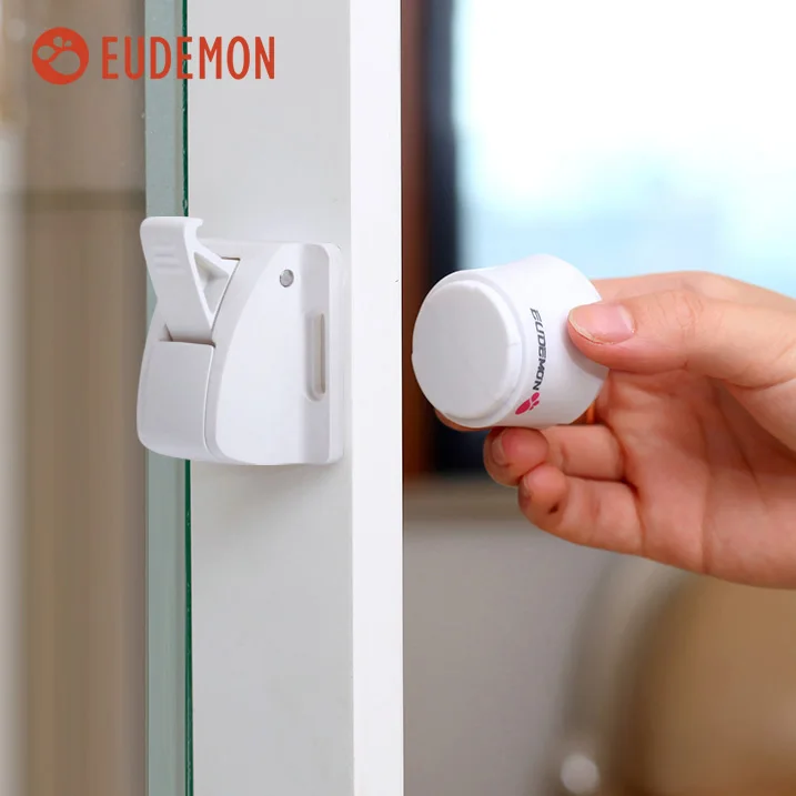 Adhesive Baby Proof Child Safety Magnetic Drawer Cabinet Lock