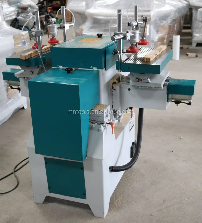 
Horizontal double end mortiser for door 