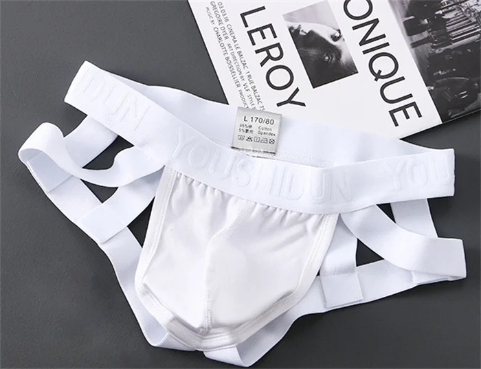 Male sexy thongs low rise g-string briefs bulge pouch underwear for sexy men