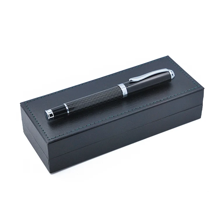 High end classic design carbon fiber ballpoint roller pen