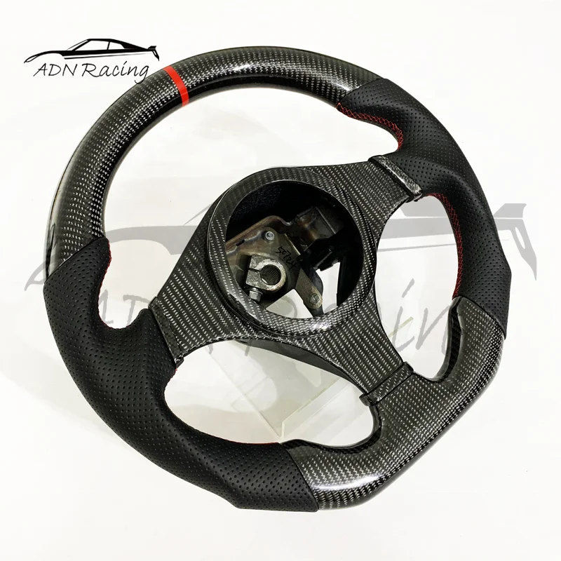 Custom Carbon Fiber Steering Wheel For Mitsubishi LANCER EVO 7 8 9