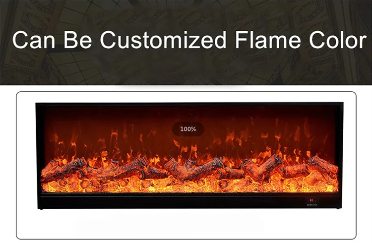 1930s can be customized ivory removable home simple TV cabinet fireplace decorative flame heating electric frieplace