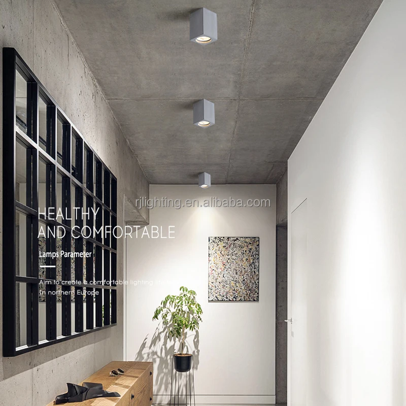 Modern flush mount ounted bedroom living room ceiling light round adjustable ceiling led downlight lamp spot light