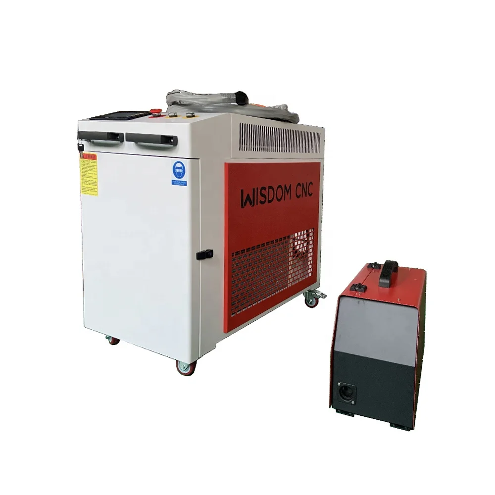 WISDOM CNC Handheld Portable Mini Fiber laser welding machine 2000w 3 in 1 price for metal