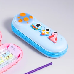 3D Designer Planet Storage Container kawaii Pencil case For School DIY Colorful Kids Pencil Box