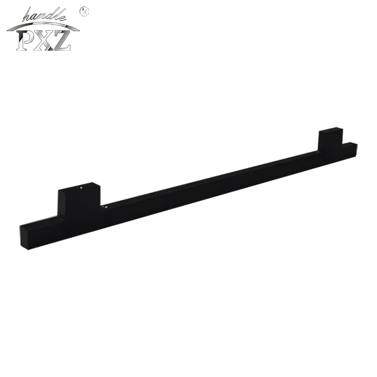 Aluminum matt black color freezer part fridge door handle