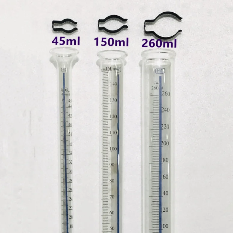 Стеклянный мерный стакан DXM 45 мл 150 260 испытательный стенд предназначен для обнаружения масла можно
