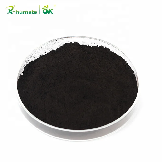 
Natural Leonardite Source Water Sloluble Sodium Humate Powder Industry Oil Drilling Fluids 