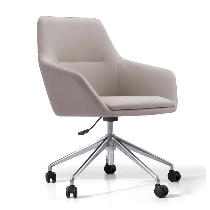 Wholesale Hot Style Modern Single Seat Leather Sofa Leisure Chair with Swivel Base and Minimalist Style for Home Office Chair