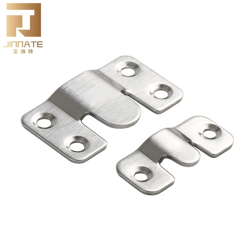 Flush Mount Bracket Interlocking Photo Frame Hook Zinc Plated Wall Mount Clip