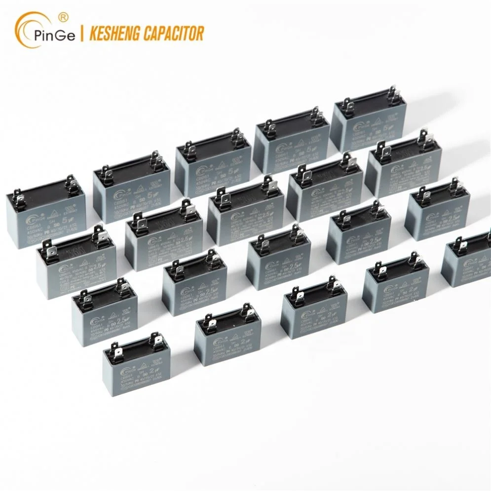 High quality CBB series cbb61 ceilling fan capacitor mpp capacitor 450v3.5uf capacitor