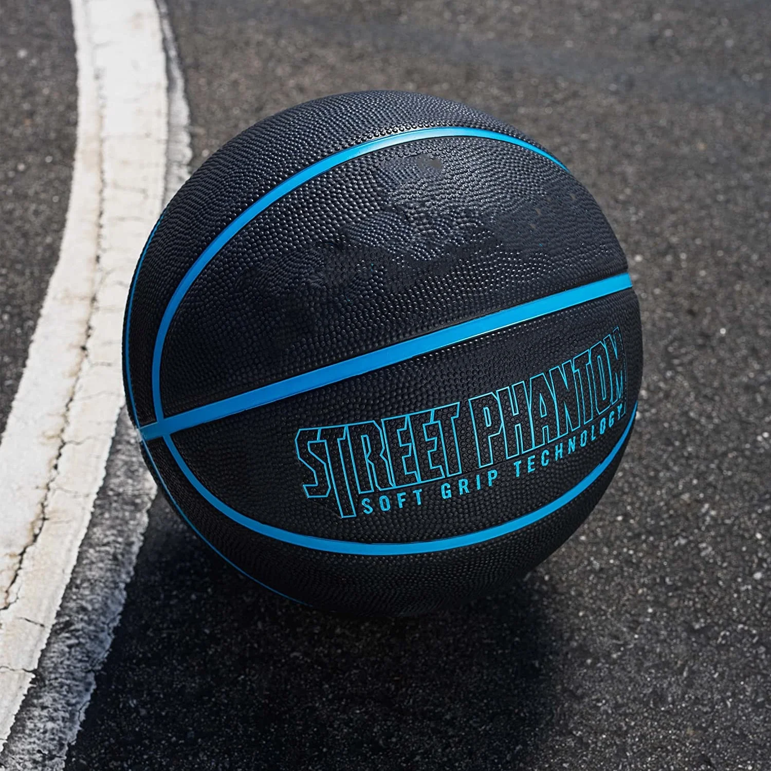 Factory Direct  sale   Factory Price  Panic Buying  Black Blue  Cheap  Leather  Basketball