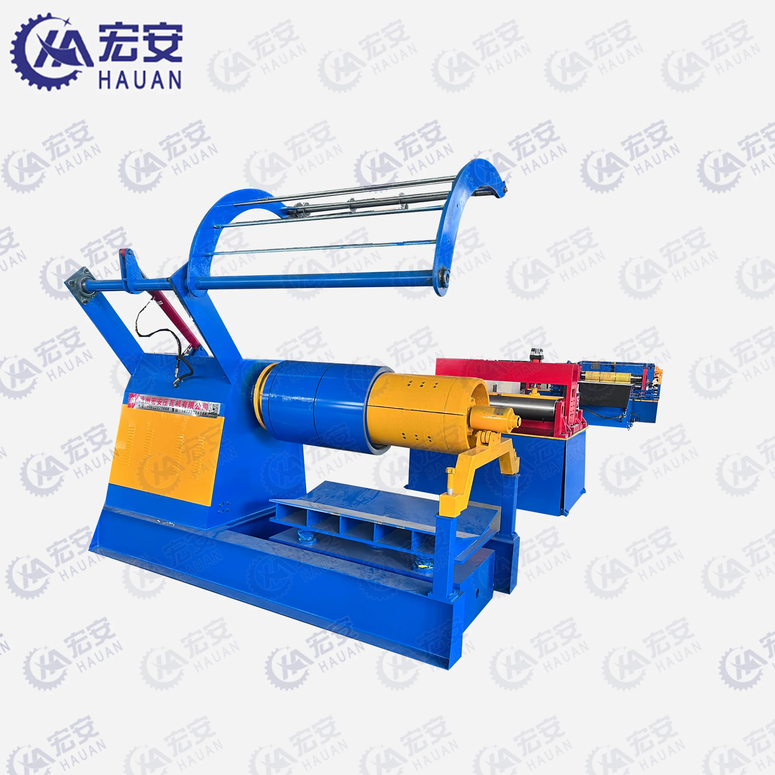 High Quality Fully Automatic Unwinding, Slitting, Damping, and Winding Assembly Line